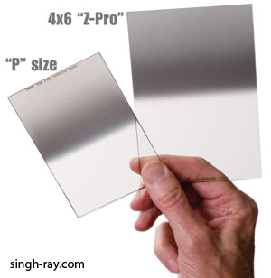 Singh-Ray reverse grad filter Filtros degradados para fotografía de paisaje