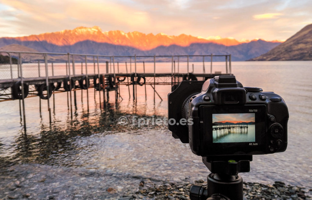 Material fotográfico para el viaje a Nueva Zelanda